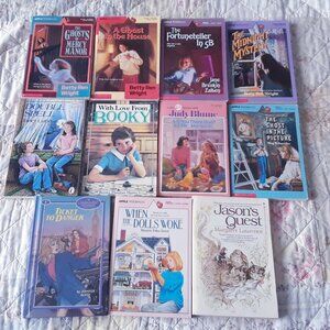 Bundle of 18 Kids YA Chapter Books Mystery Horror Drama